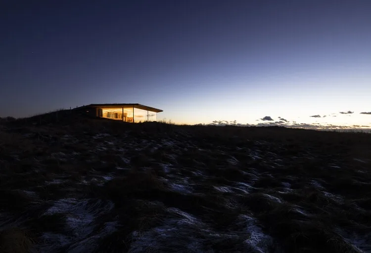 Cabin Sande Norveç Ahşap Mimari Helen Hard
