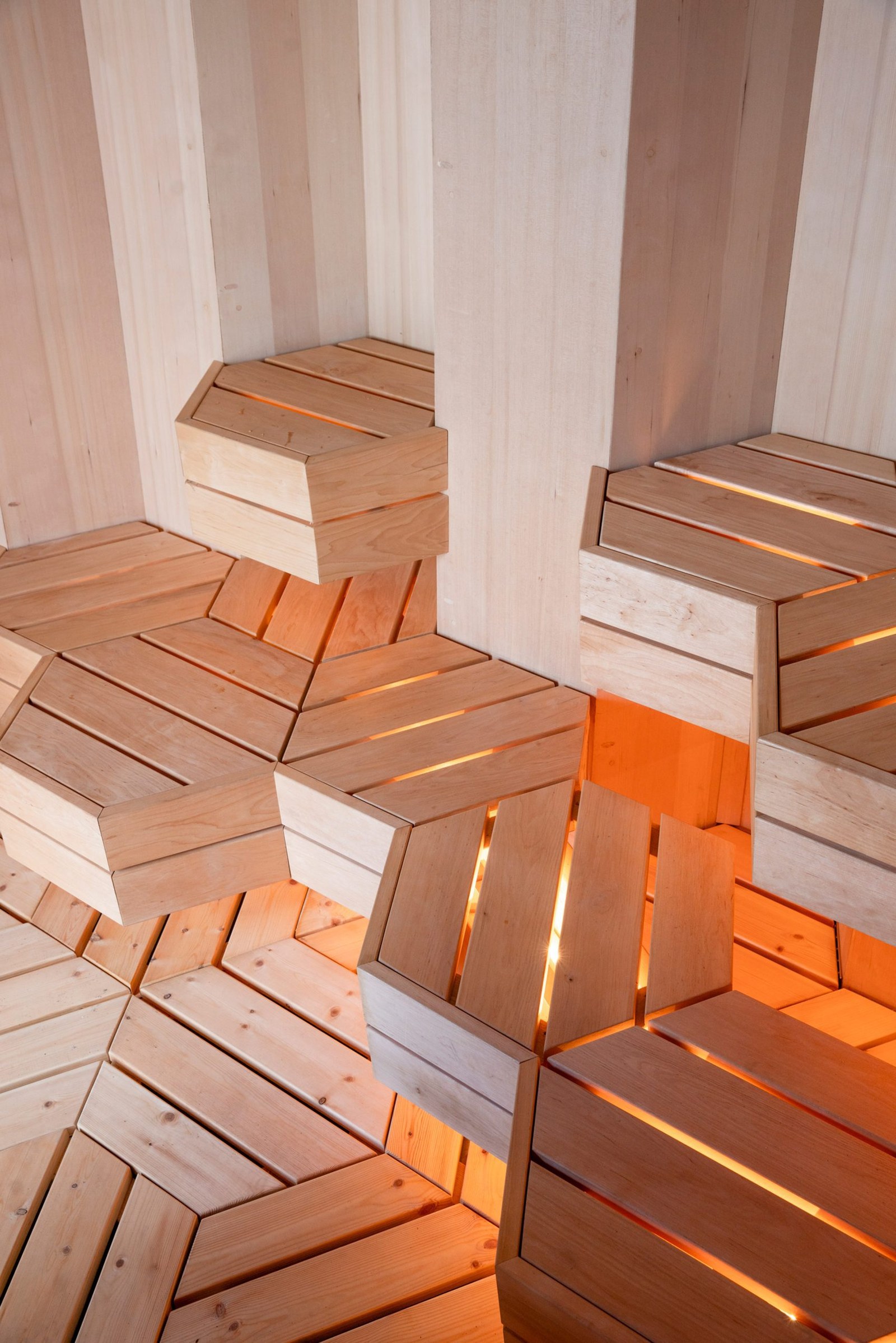 Sauna interior