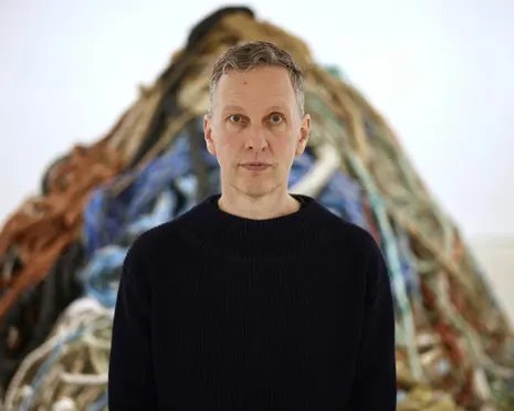 David Shrigley and his installation Exhibition of Old Rope