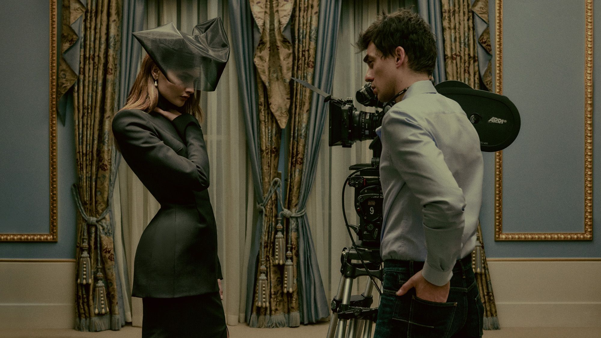 S/S 2026 new season debut collections photographed at Lanesborough hotel in a seris of images that look like they&amp;rsquo;e been shot on a film set