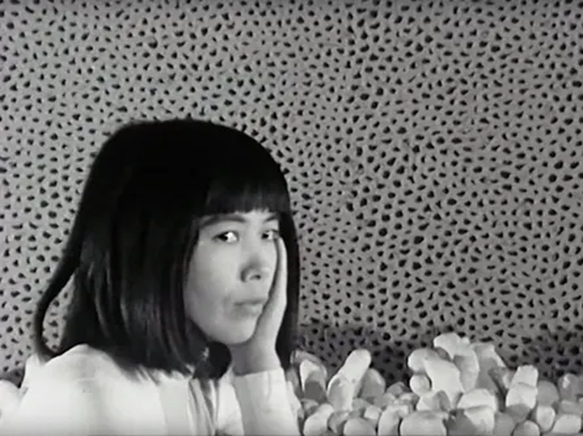 Yayoi Kusama was in perfect accord with the zeitgeist of the 1960s.