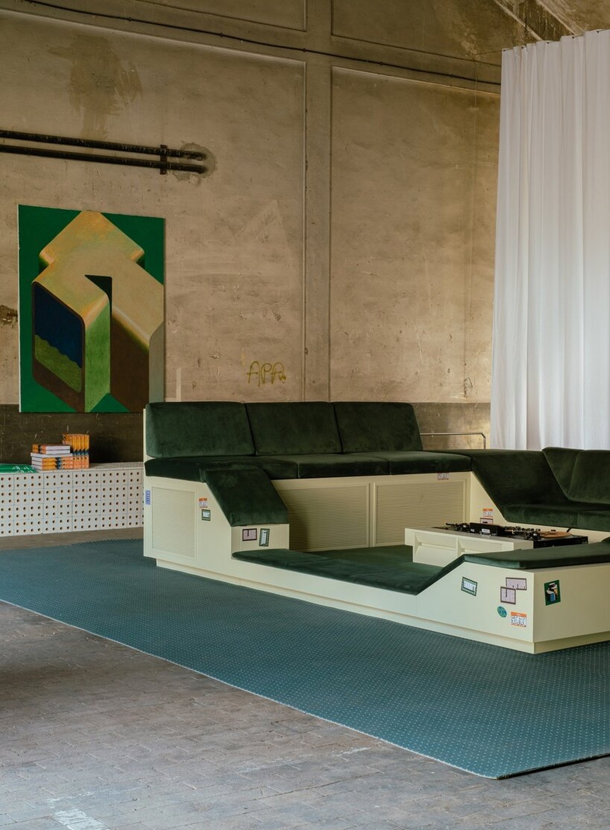 supaform reimagines the conversation pit for the 21st century as a space for connection - 1