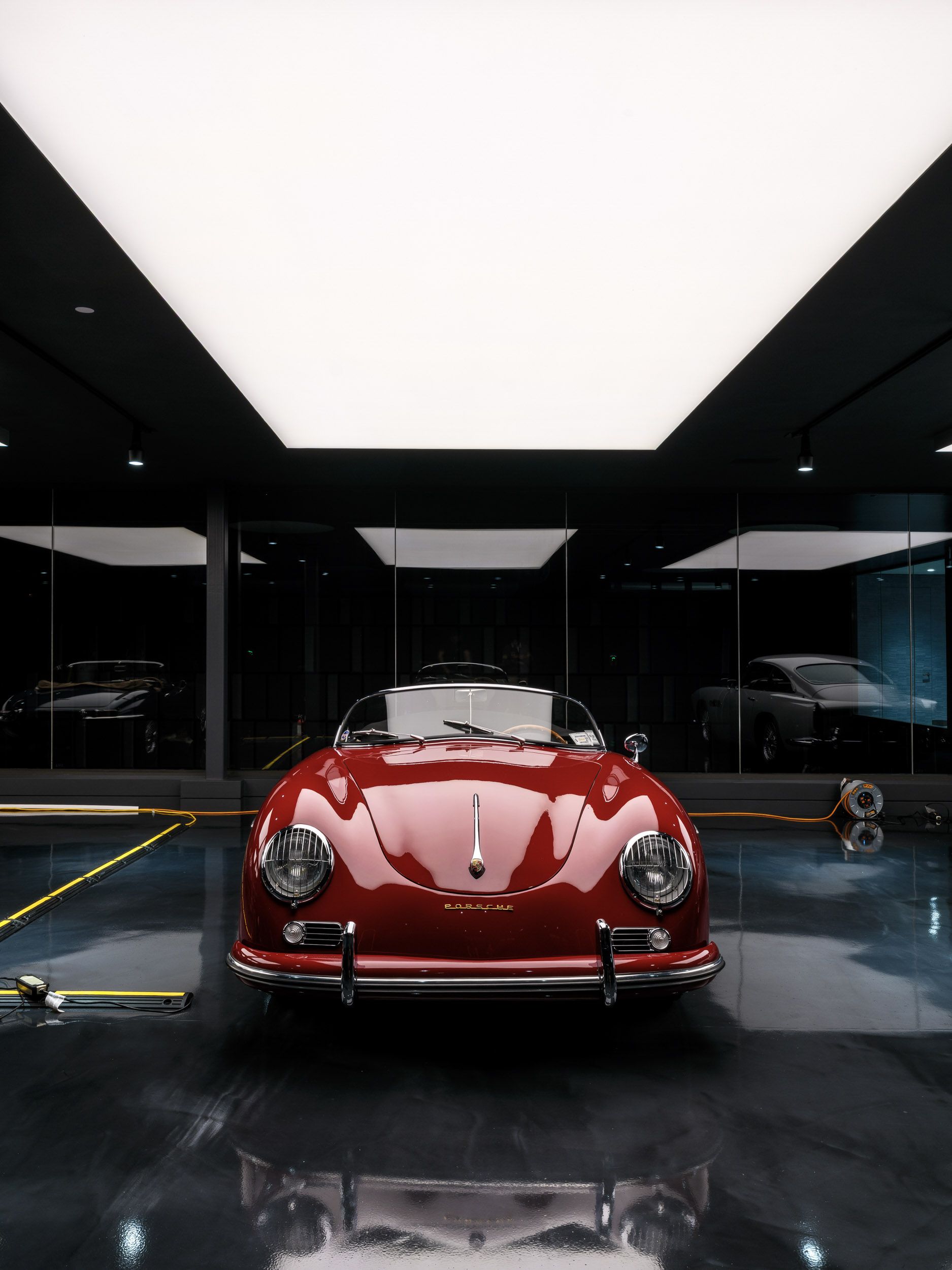 Nathan Orsman Design for a garage for luxury cars in the Hamptons