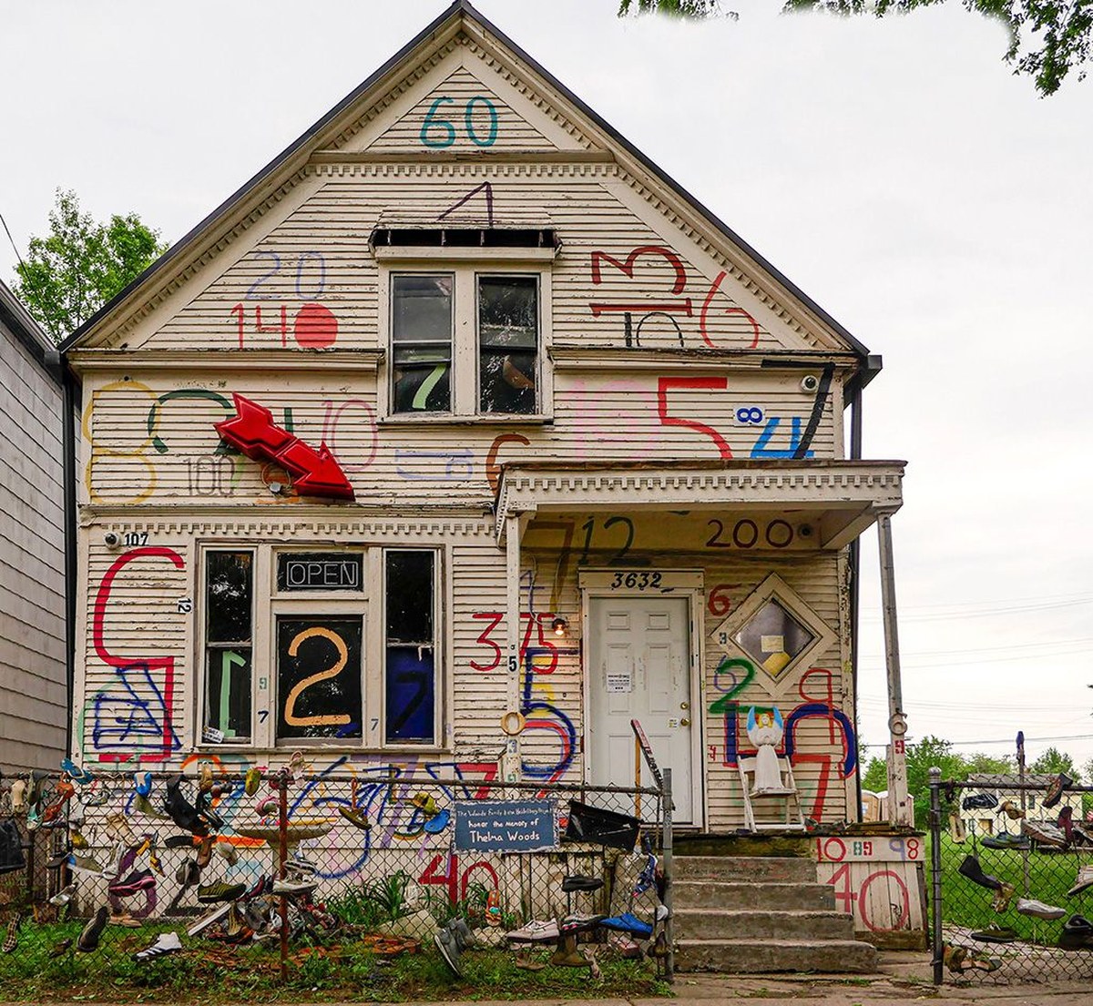'House Proud' book Kemi Lawson - The Numbers House, Detroit