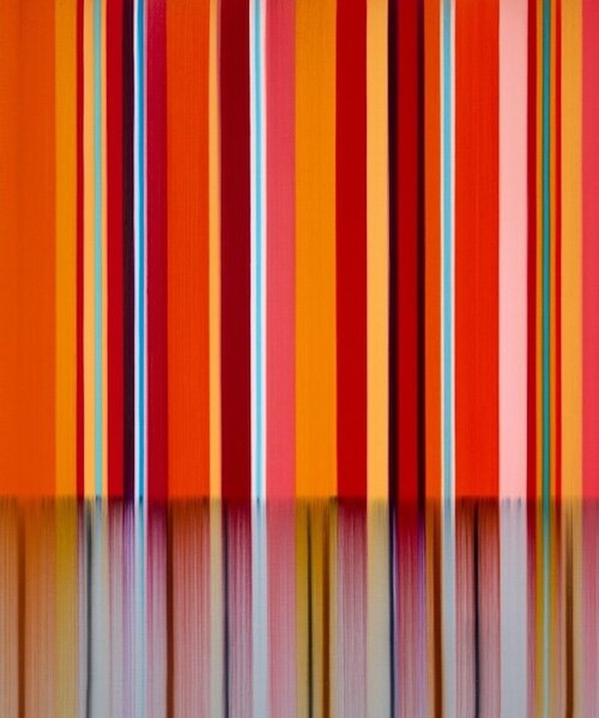 mark francis turns sound and frequency into vibrating abstract paintings