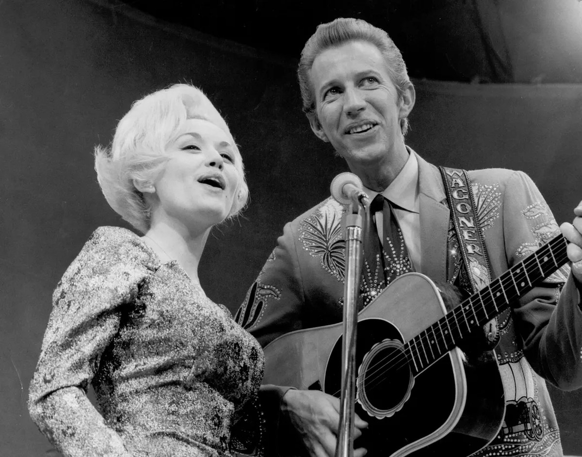Dolly Parton and Porter Wagoner