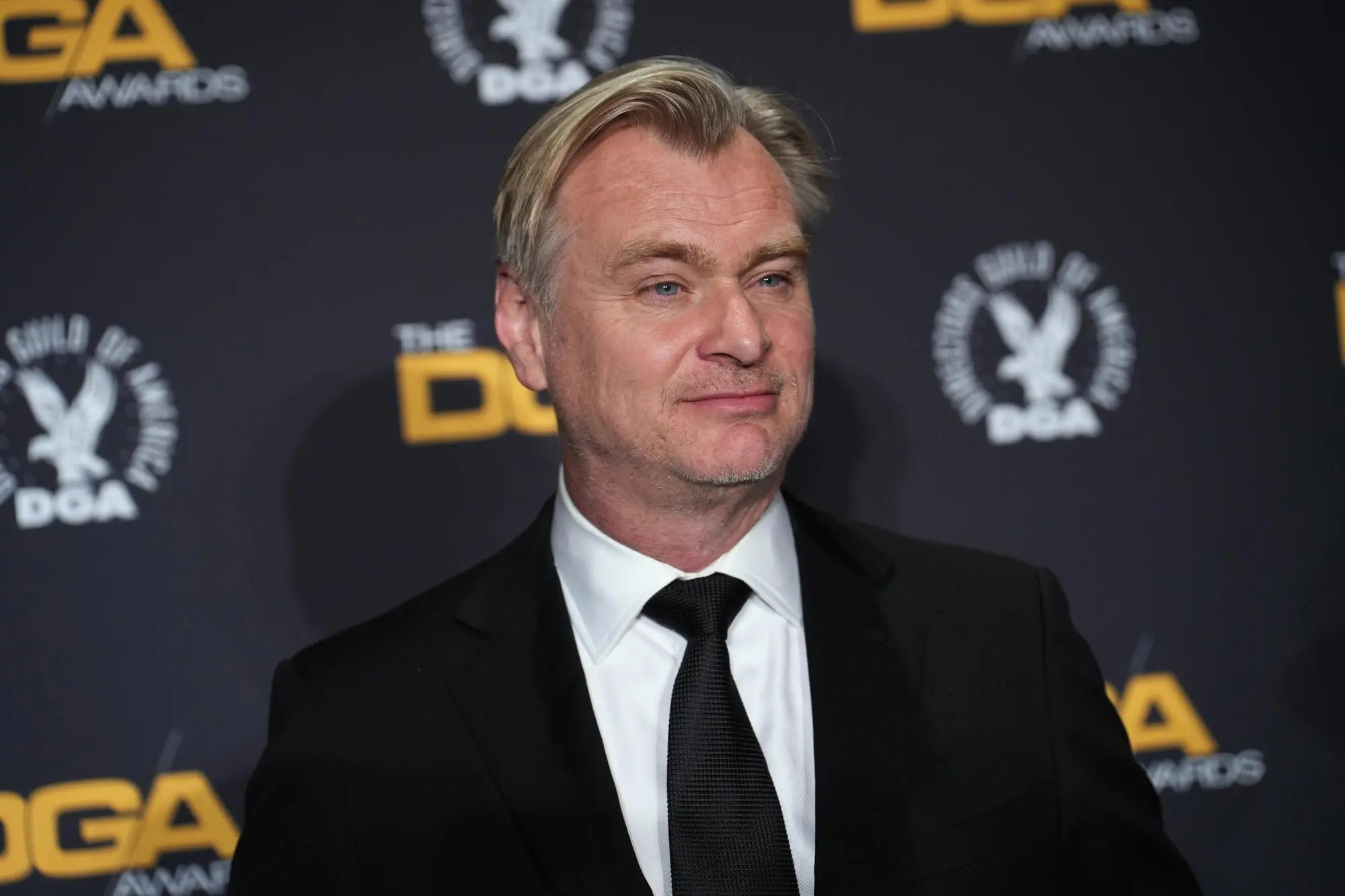 Christopher Nolan at the 77th Annual DGA Awards held at The Beverly Hilton on February 8, 2025 in Los Angeles, California.