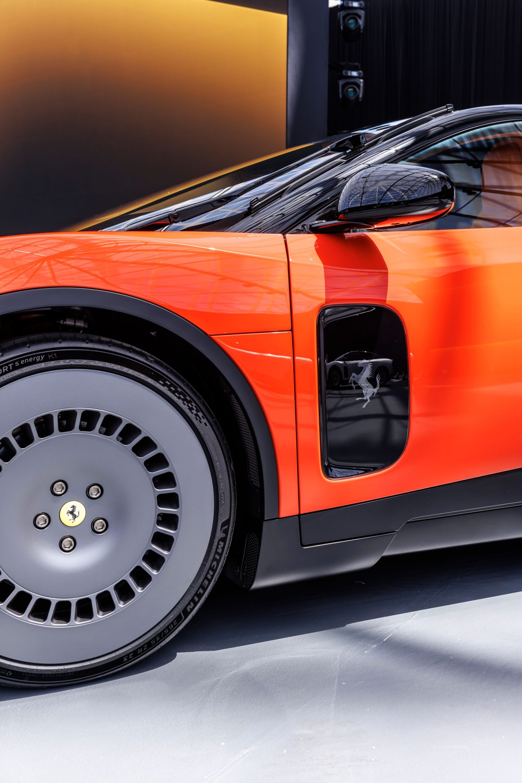 Ferrari Luce design details