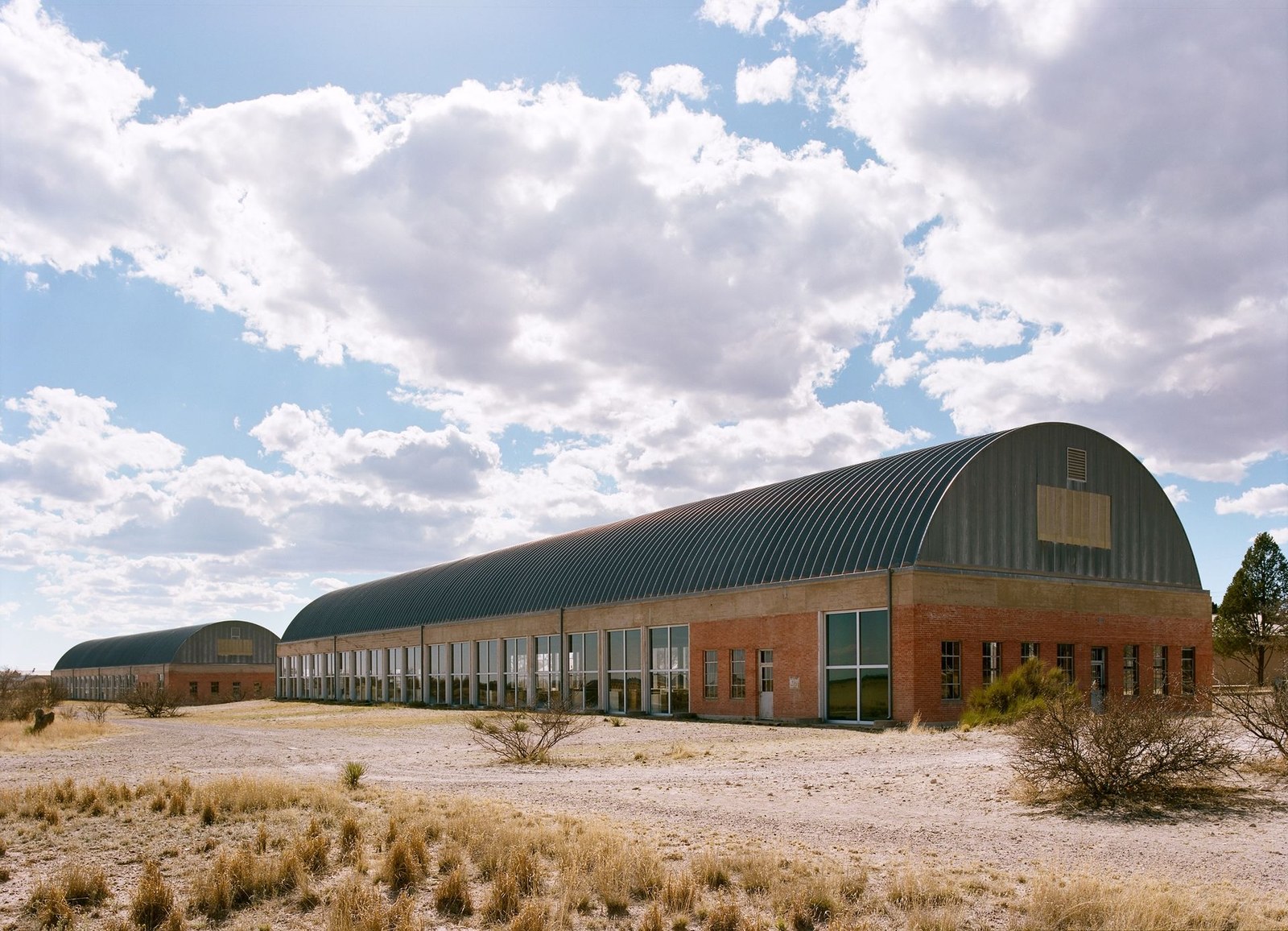 Donald Judd artillery sheds marfa