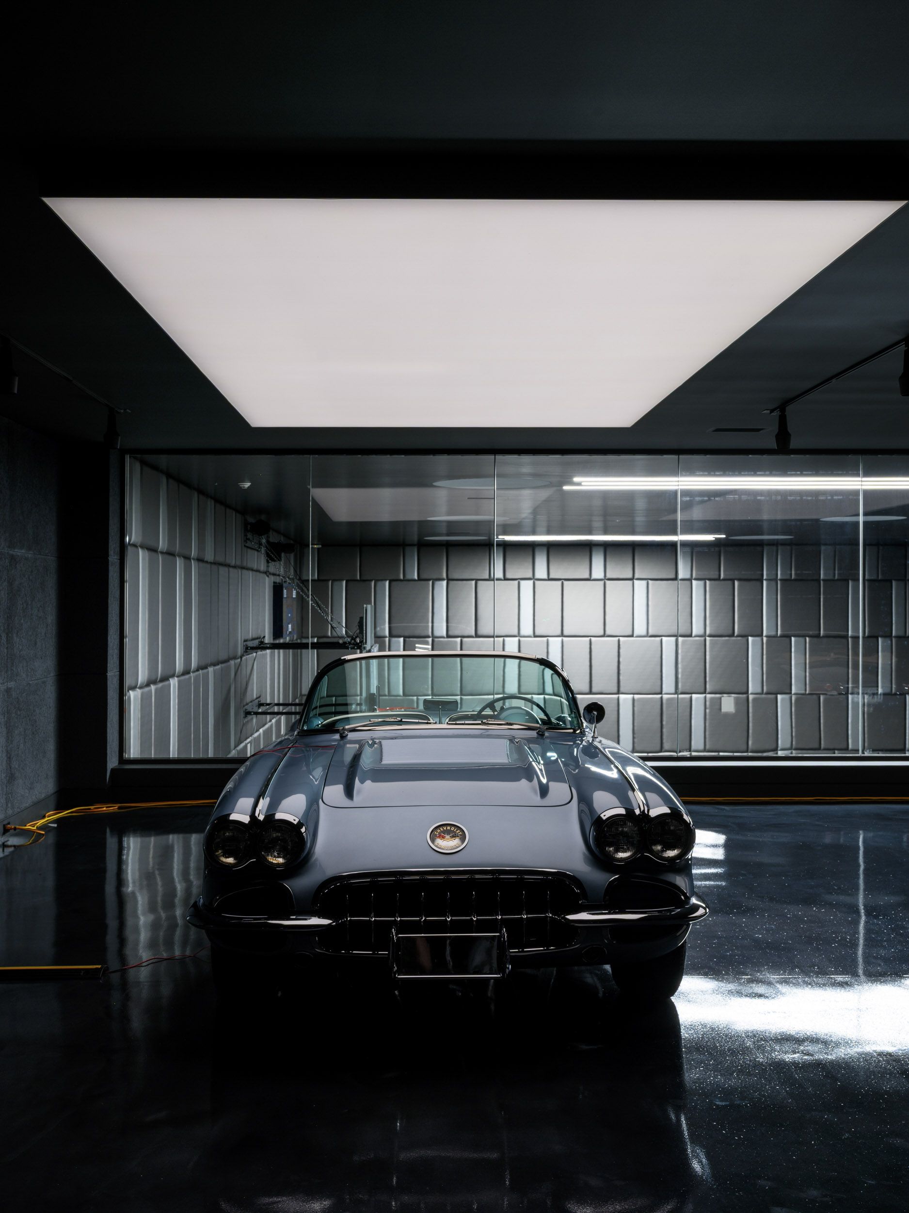 Nathan Orsman Design for a garage for luxury cars in the Hamptons