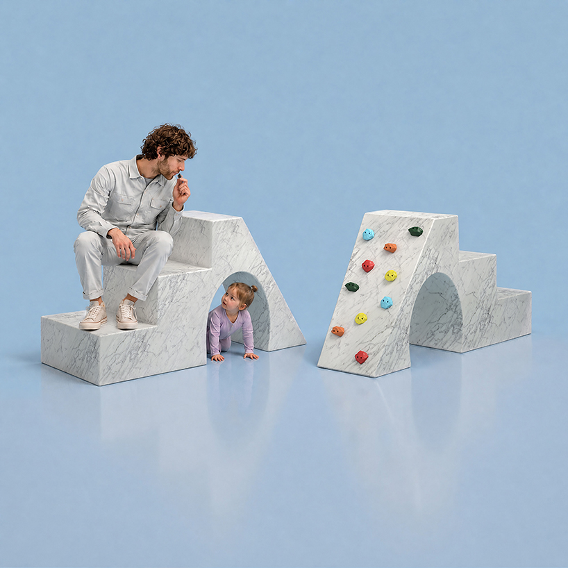 studio lievito unveils marmifere monolithic micro architectural pieces for spaces of modern life 9