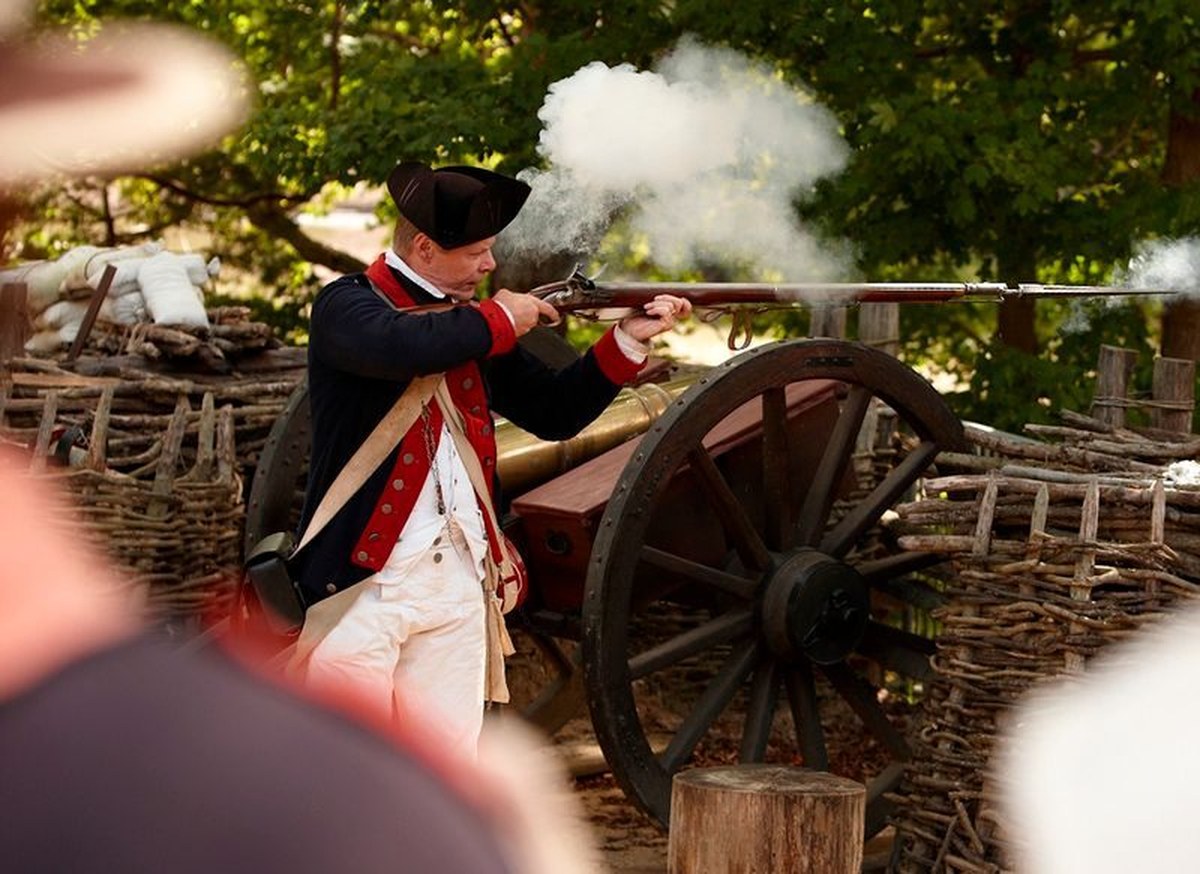 The weekend is filled with historical demonstrations.