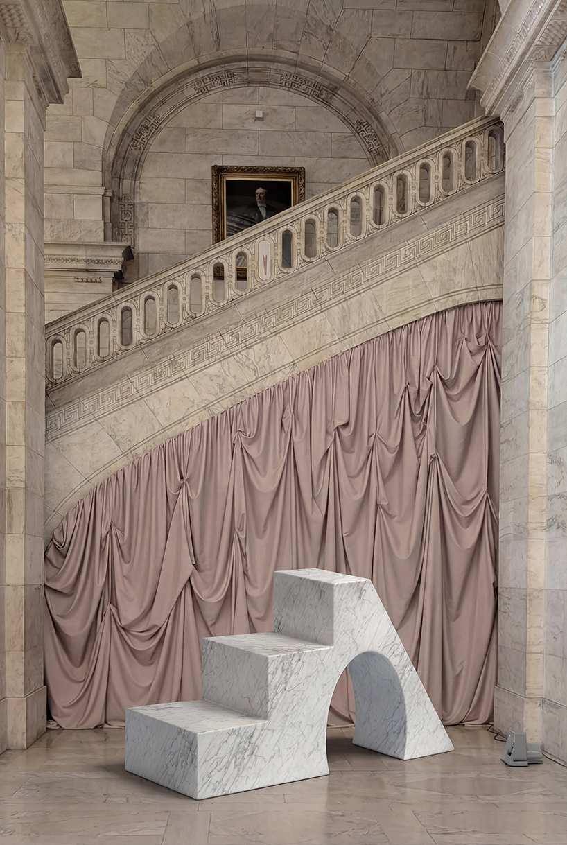 studio lievito unveils marmifere monolithic micro architectural pieces for spaces of modern life 5