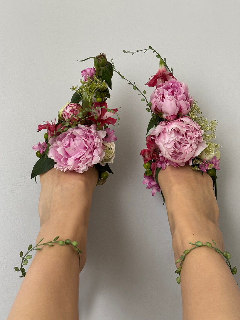katerina shukshina's shoes bloom straight from the garden - 1