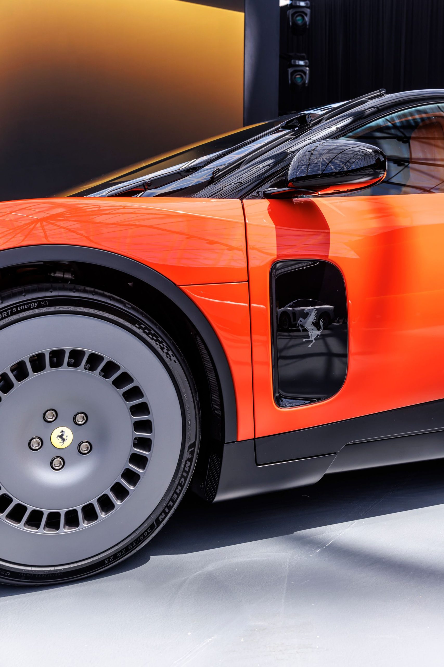 Ferrari Luce design details