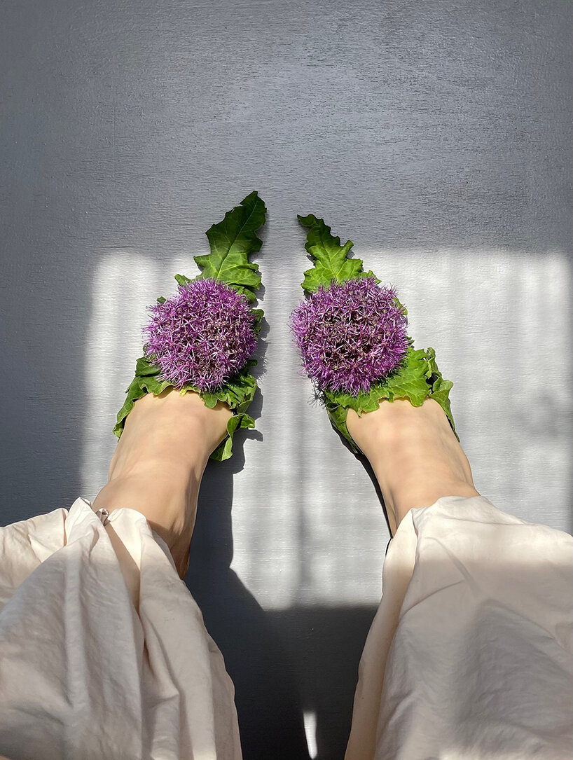 katerina shukshina's shoes bloom straight from the garden - 6
