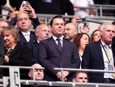 Richard Masters at a match in May 2026