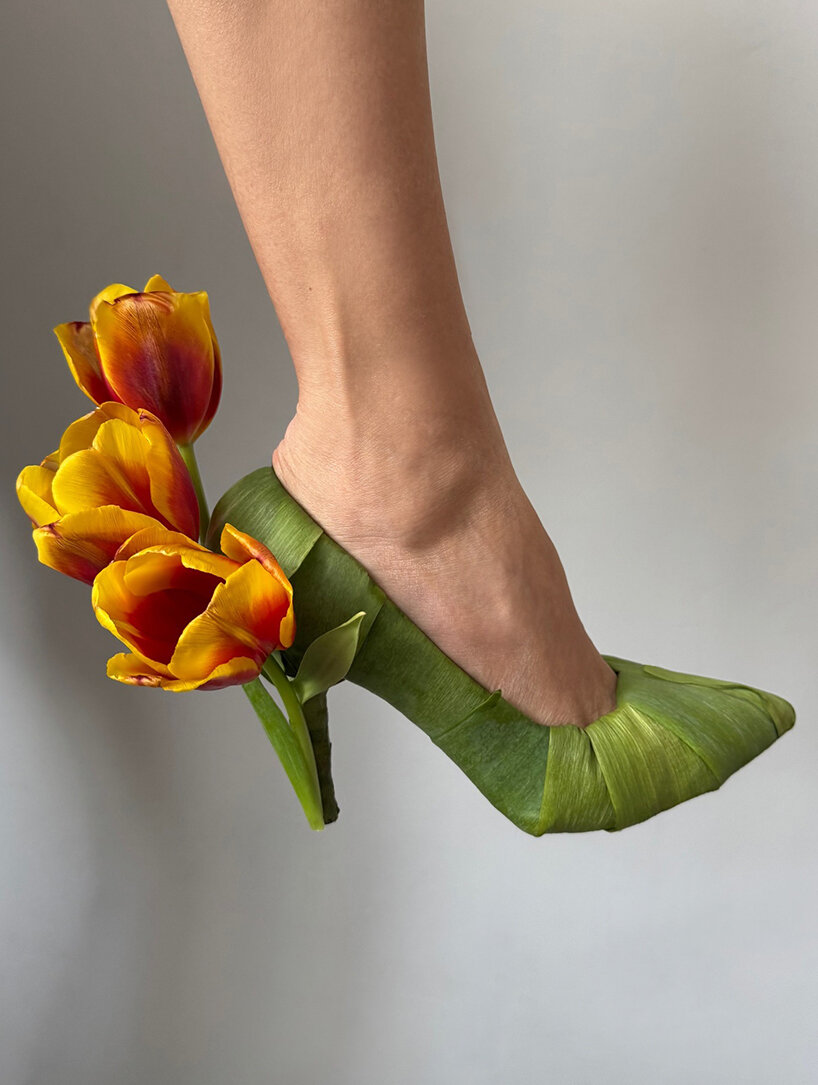katerina shukshina's shoes bloom straight from the garden - 4