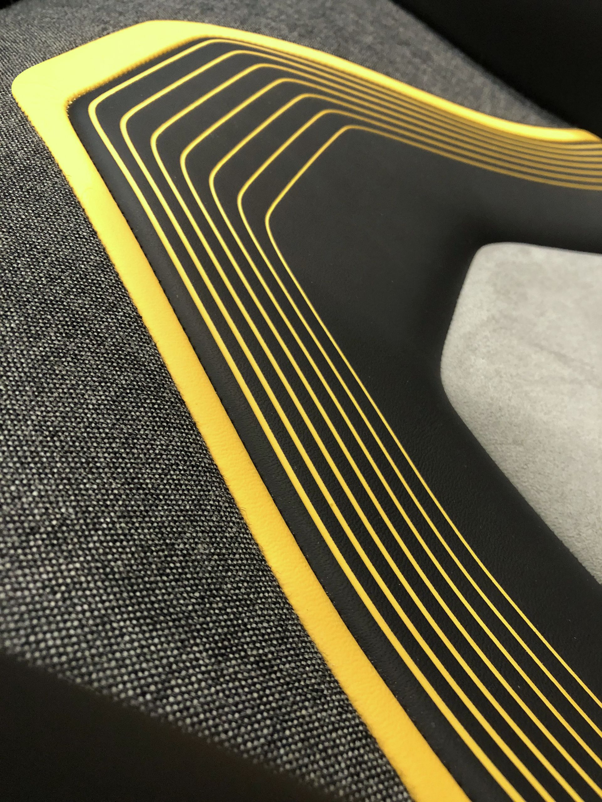 Ferrari HC25 upholstery details