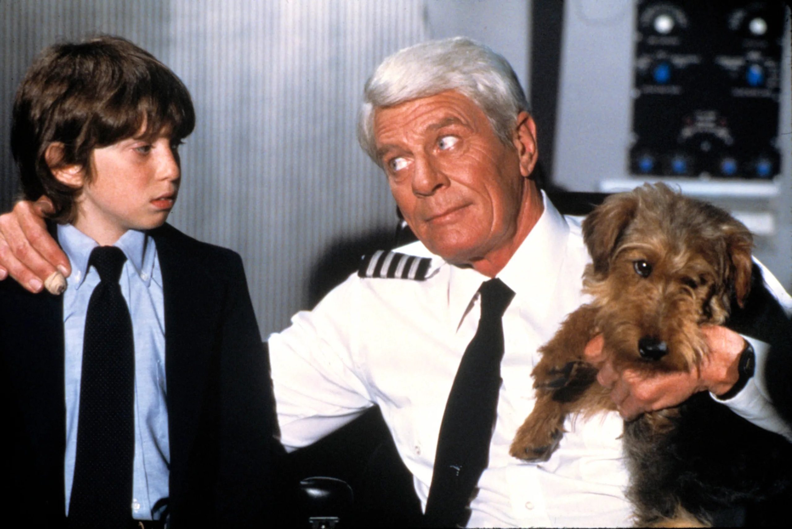 AIRPLANE II: THE SEQUEL, (right) Peter Graves, 1982, (c) Paramount/courtesy Everett Collection