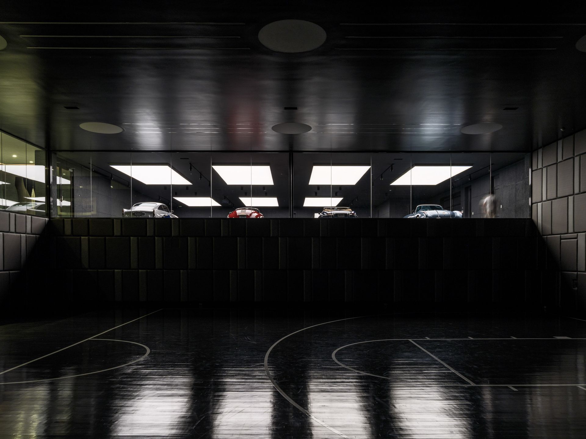 Nathan Orsman Design for a garage for luxury cars in the Hamptons