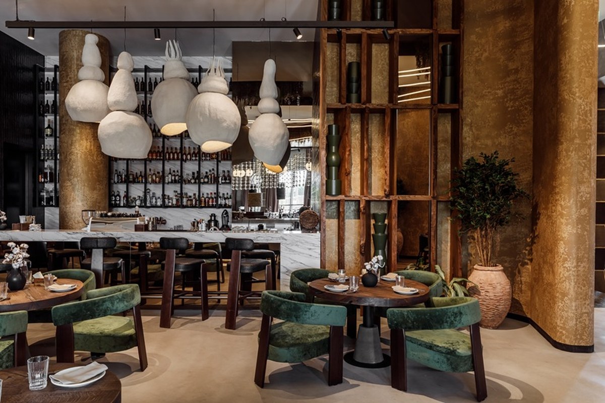 mamuli translates georgian culture and traditions into layered restaurant interior - 2