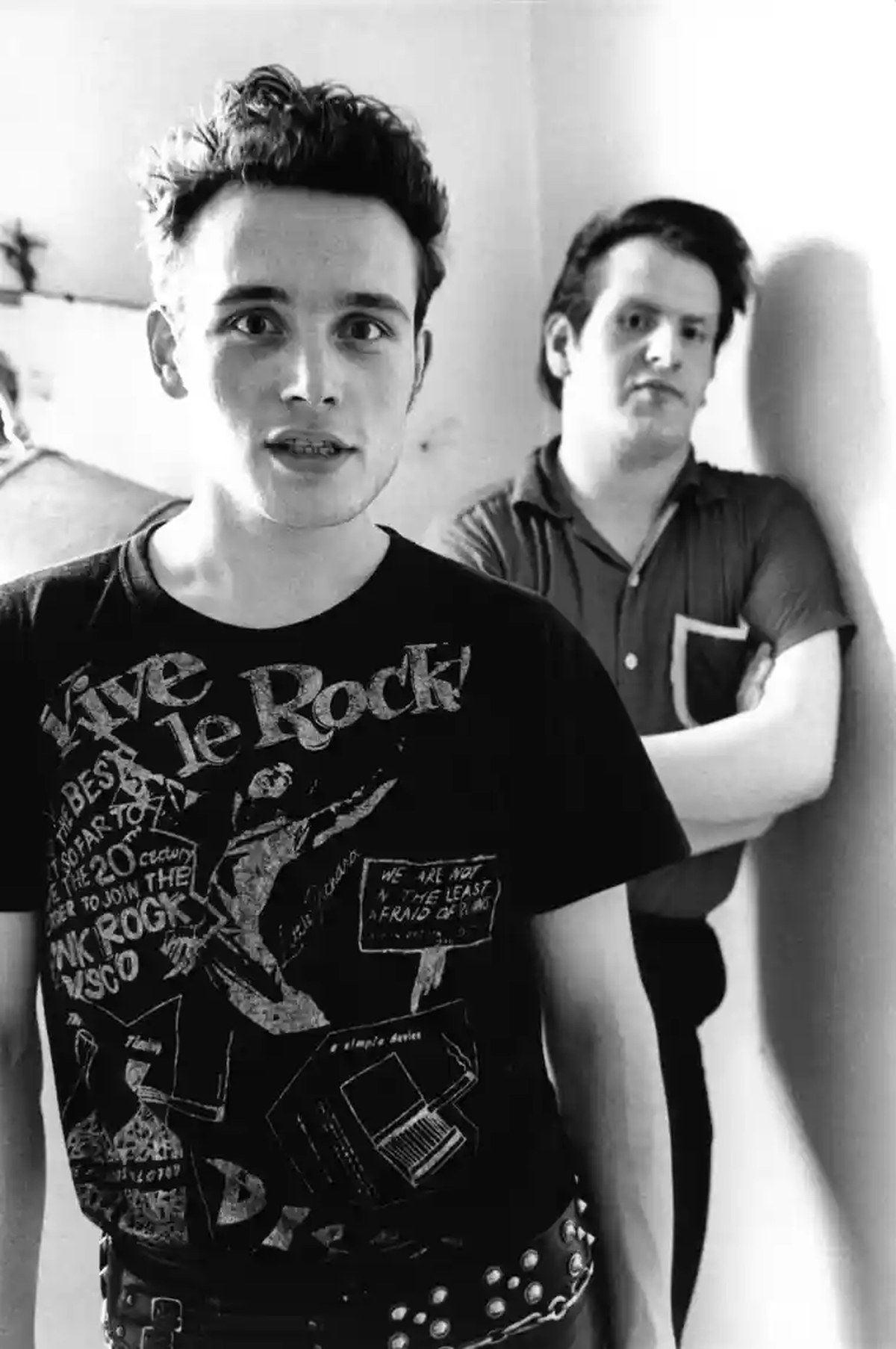 ‘How did we get here?’ … Pirroni, behind, with Adam Ant