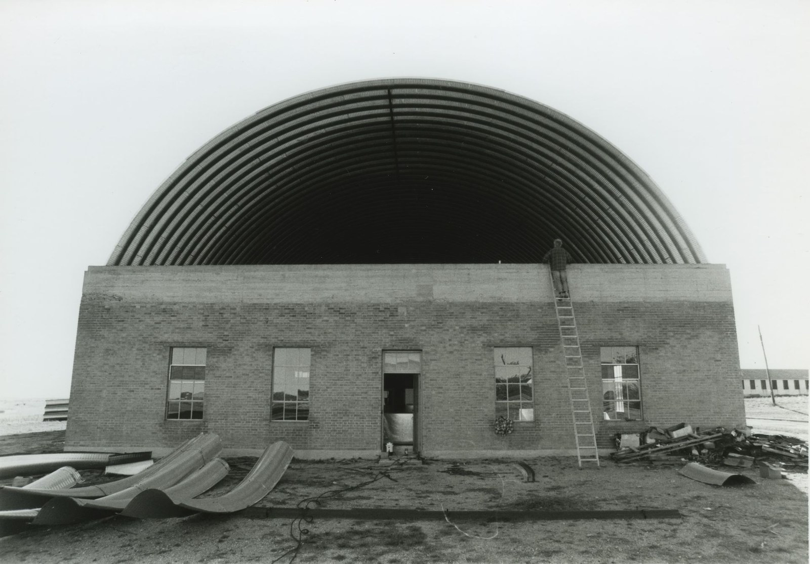 Donald Judd artillery sheds marfa