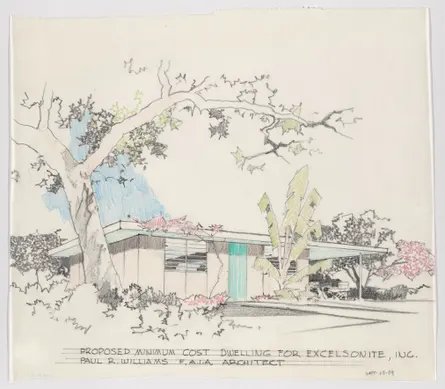 Sketch of building