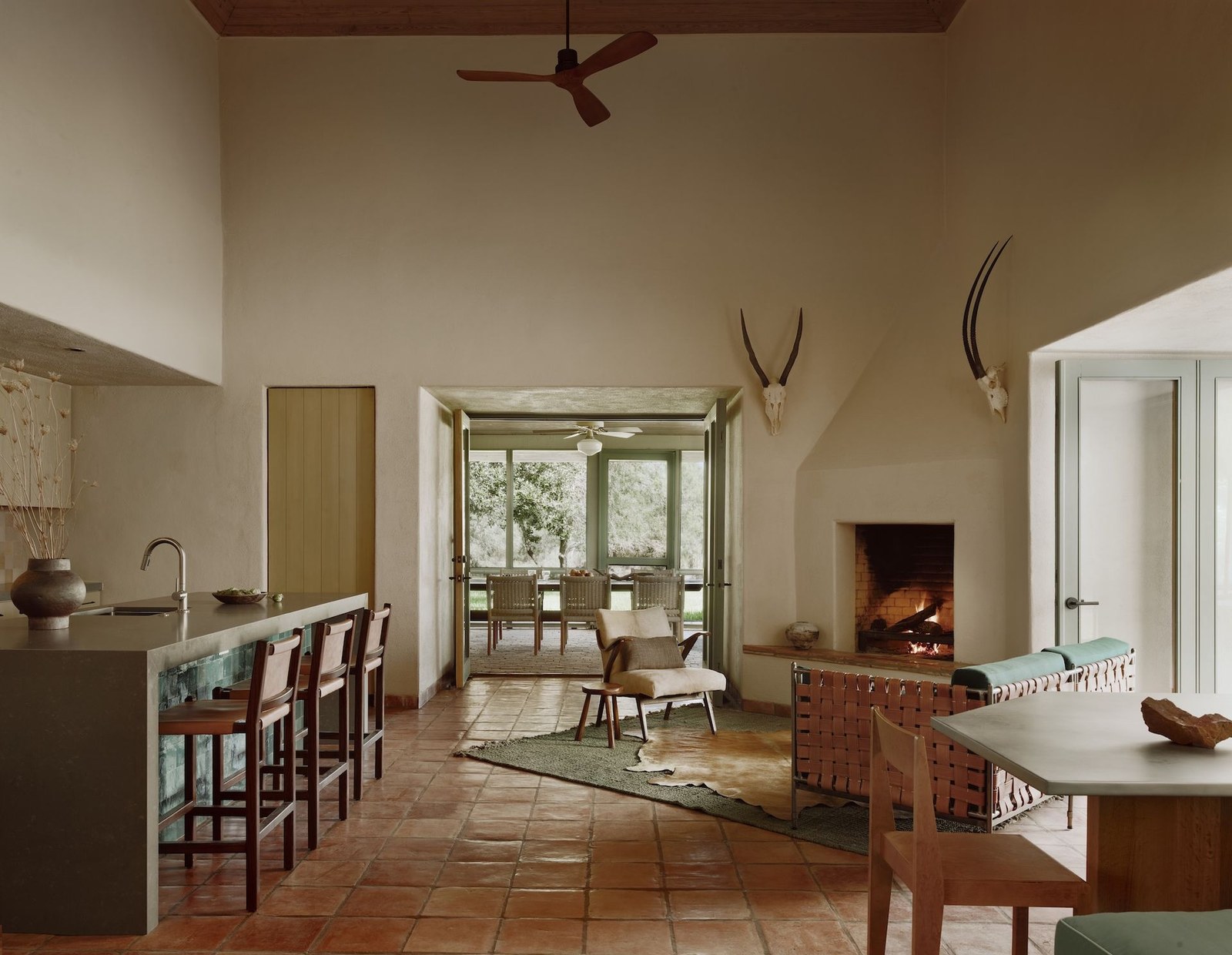 Lake Flato la barronena ranch house texas