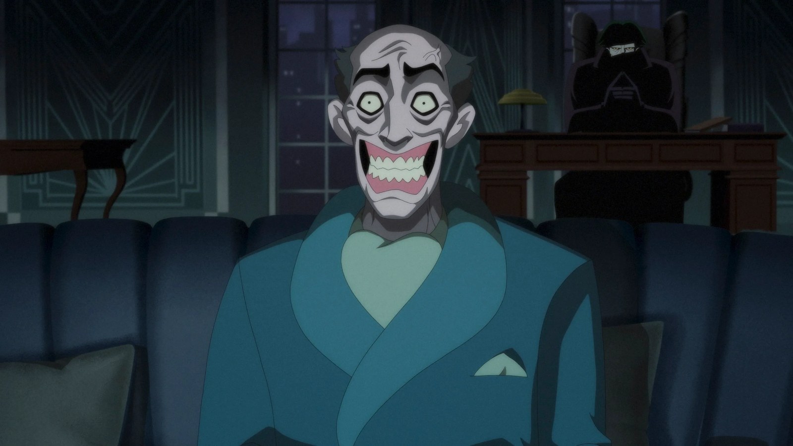 BATMAN: CAPED CRUSADER, front: Joker, (Season 2, ep. 205, aired July 31, 2026). photo: ©Amazon/MGM Studios / Courtesy Everett Collection