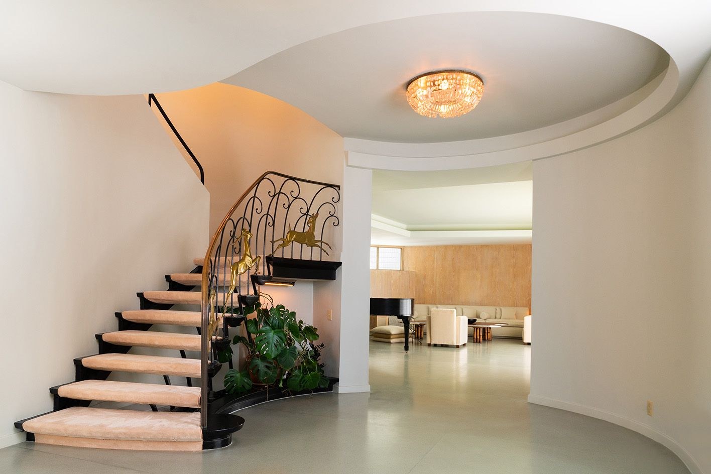 interior of Paul R. Williams house