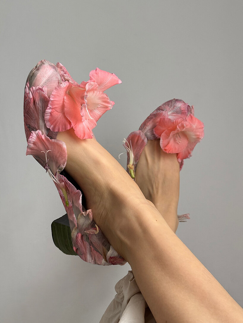 katerina shukshina's shoes bloom straight from the garden - 10