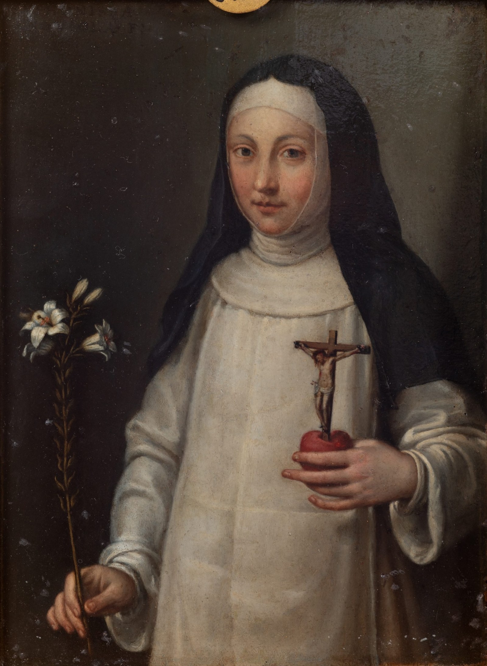 an old fashioned portrait of a woman