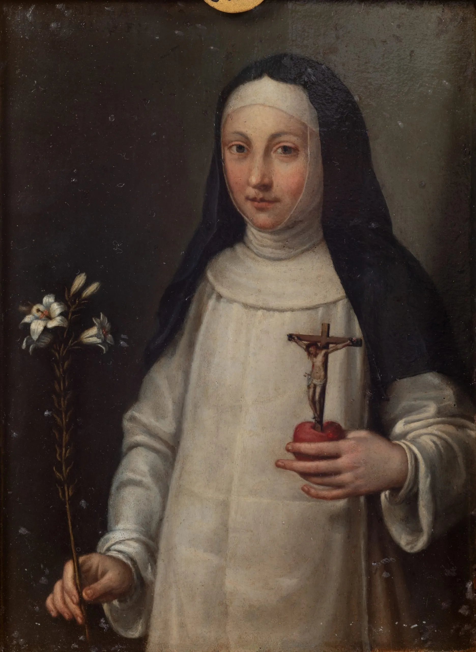 an old fashioned portrait of a woman