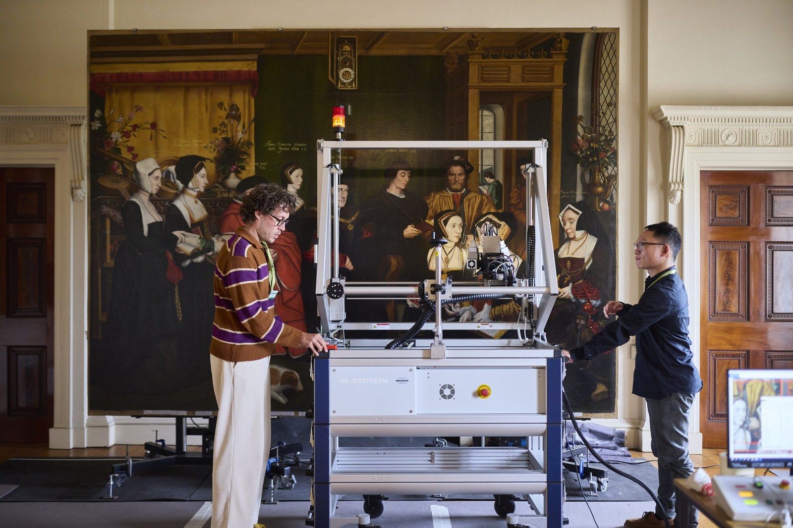 A Tudor Masterpiece Goes Under the Microscope—and Anyone Can Watch