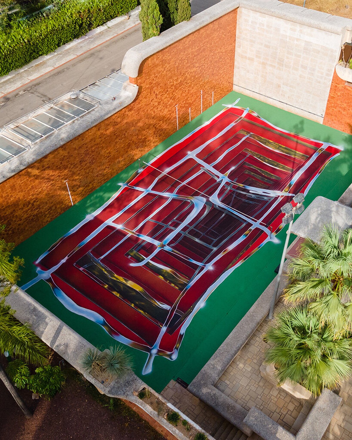 casa axis tennis court