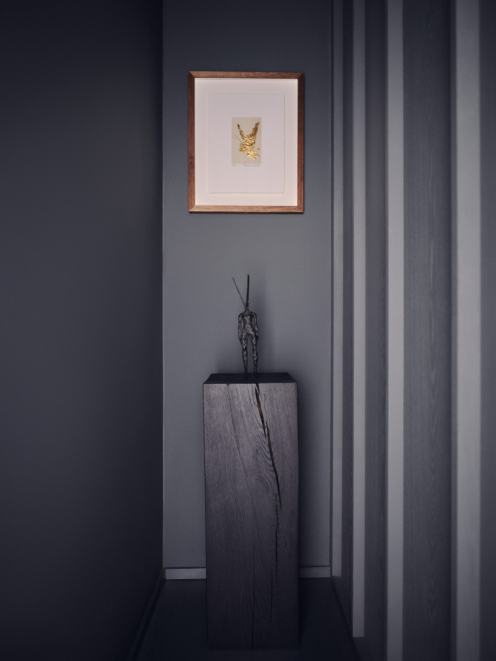 Corridor artwork in Apartment 21 by Piercy & Company