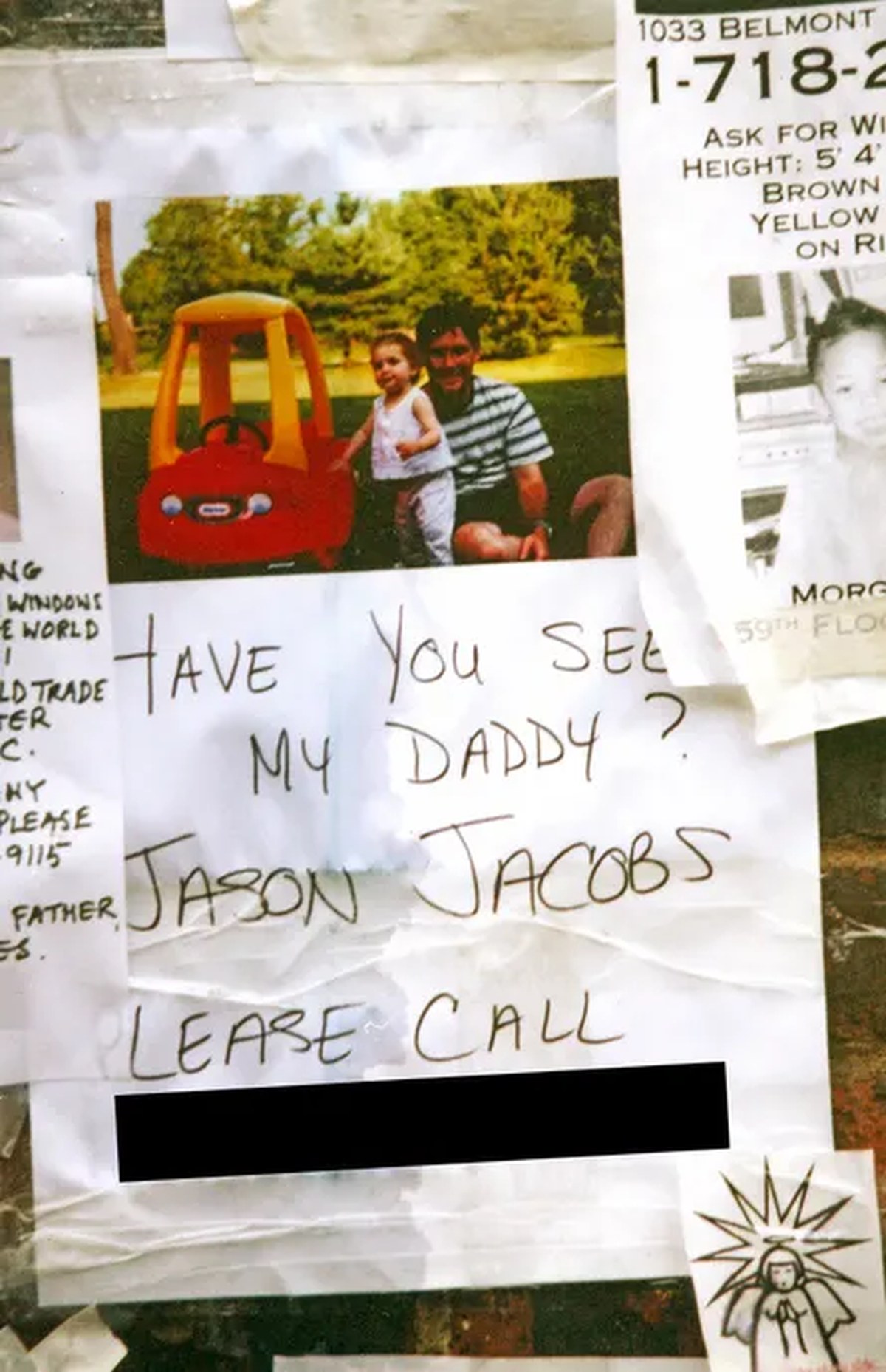 Jason Jacobs: Called his wife Jennifer from his 97th-floor office to say a plane had hit the other tower and not to worry – his own building exploded moments later. Their daughter Zoe was just over a year old.
