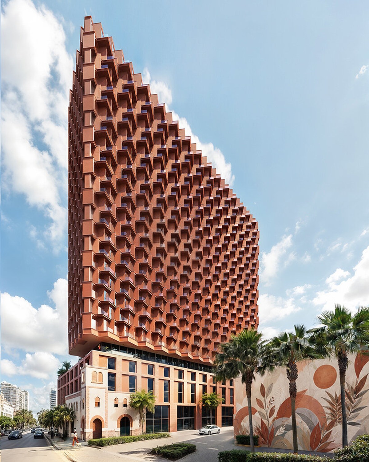 every apartment gets an atlantic view in carlo ratti’s zig-zag west palm beach tower - 2