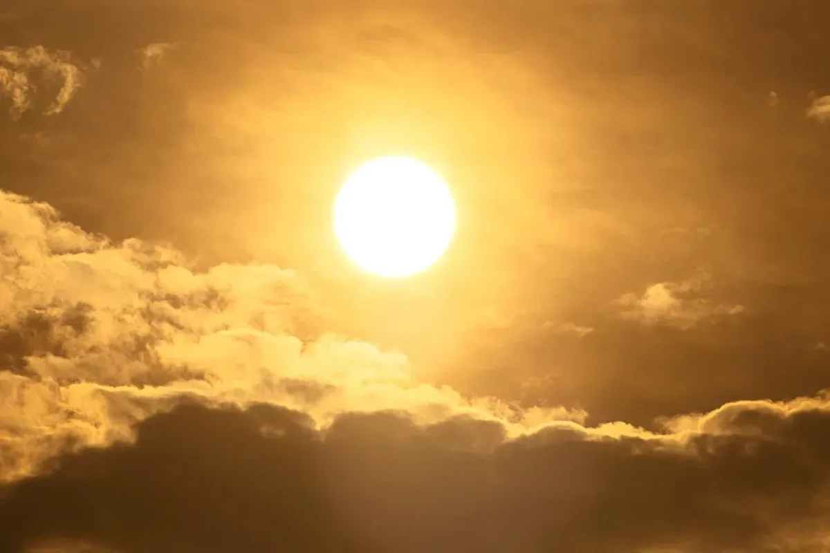 sun in the clouds