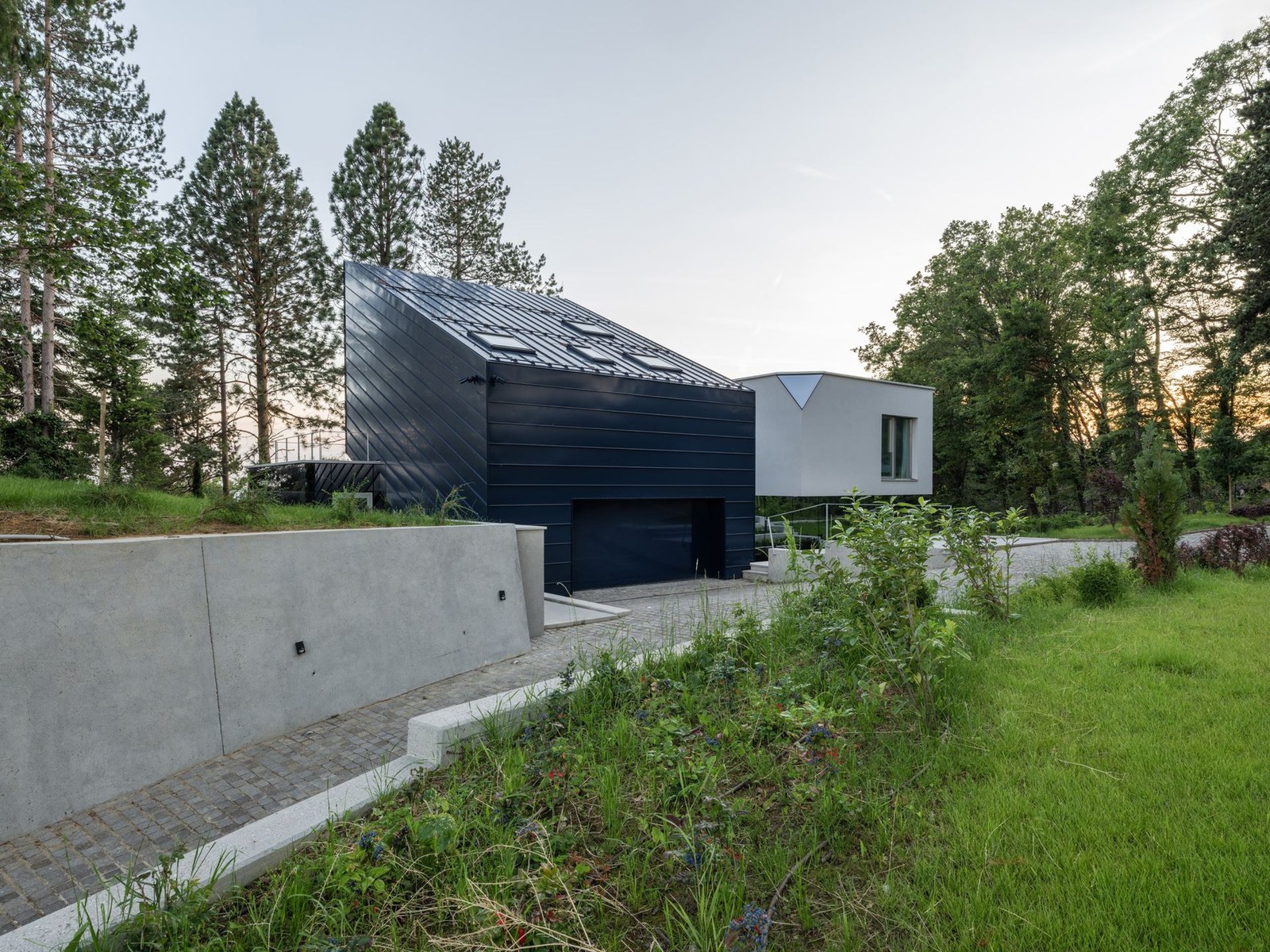 Views of the Curious House in Zagreb