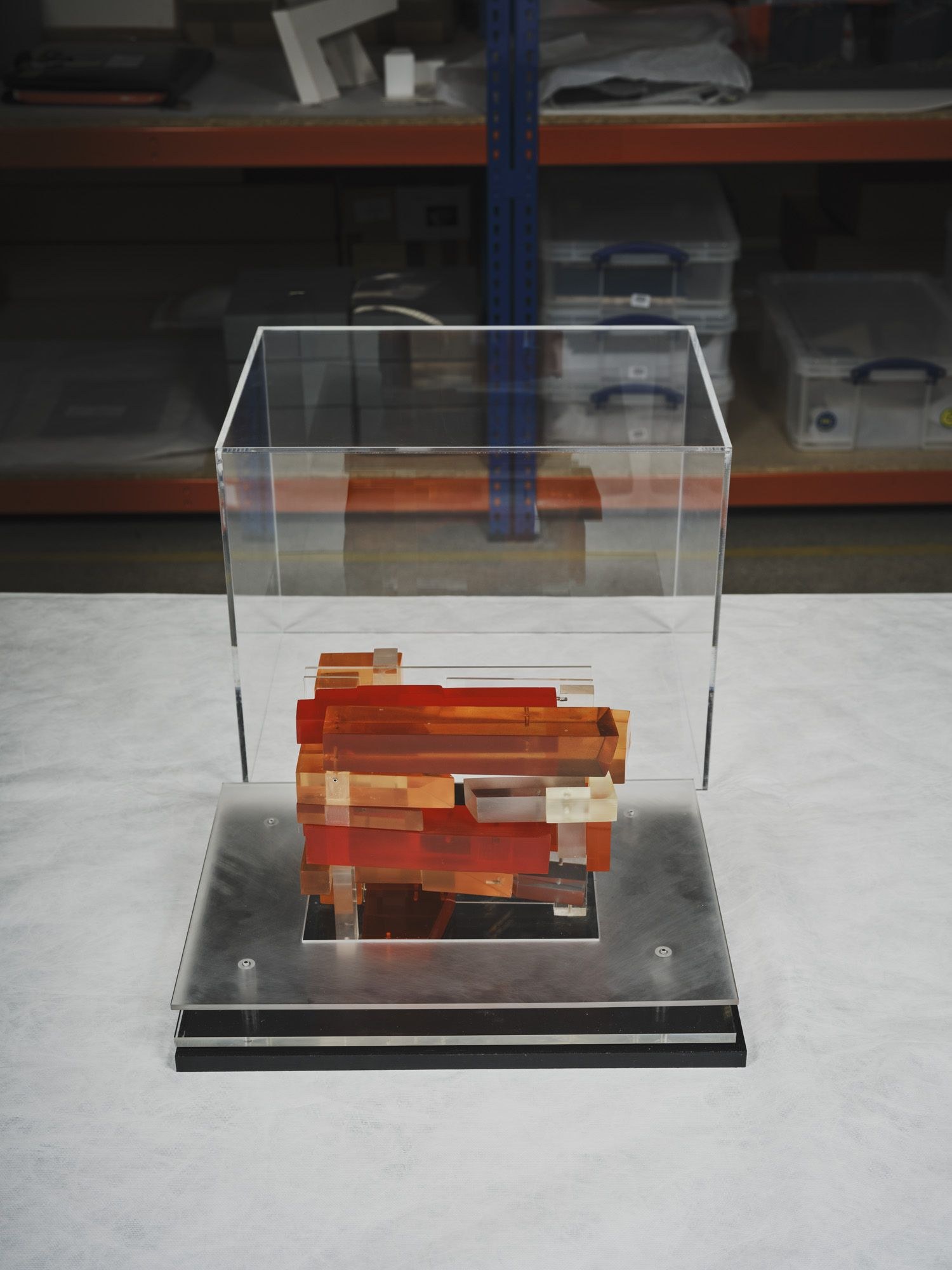 objects at the Zaha Hadid Foundation and archive in London, shot as still life
