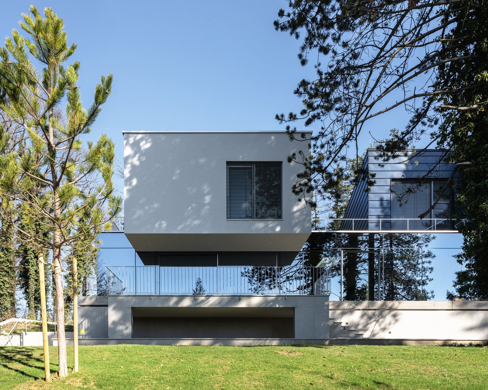Views of the Curious House in Zagreb