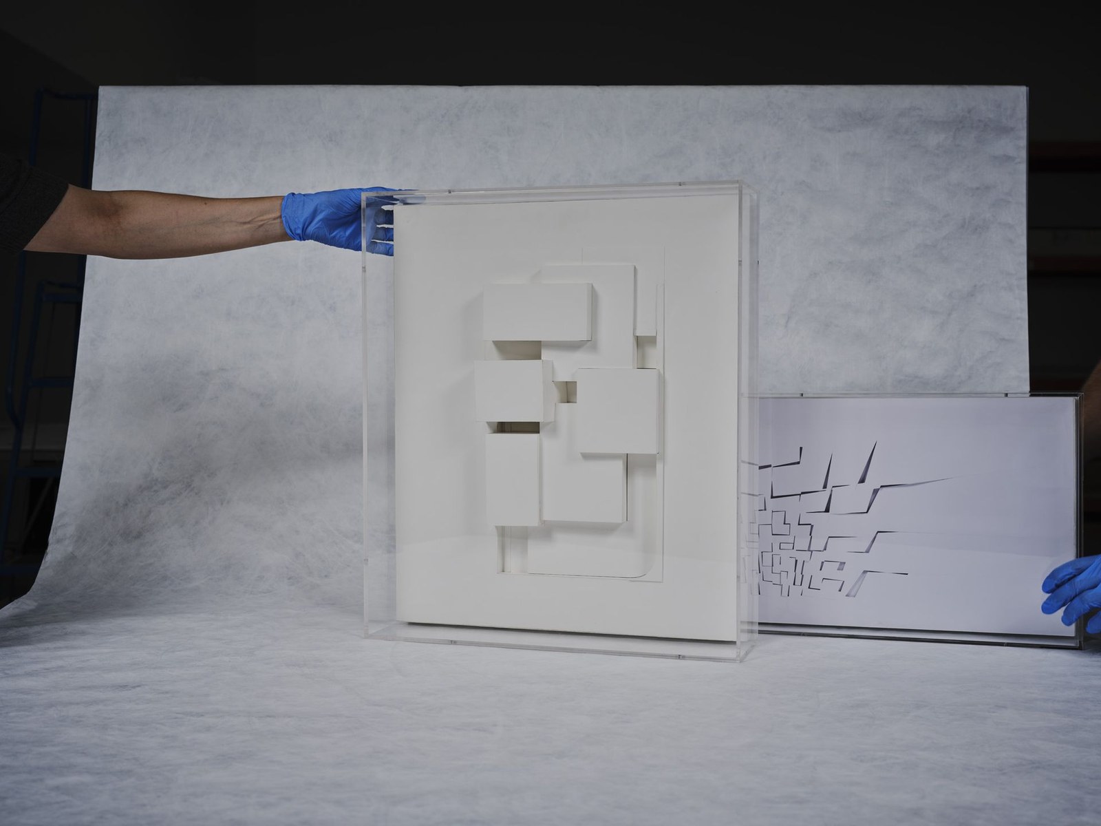 objects at the Zaha Hadid Foundation and archive in London, shot as still life