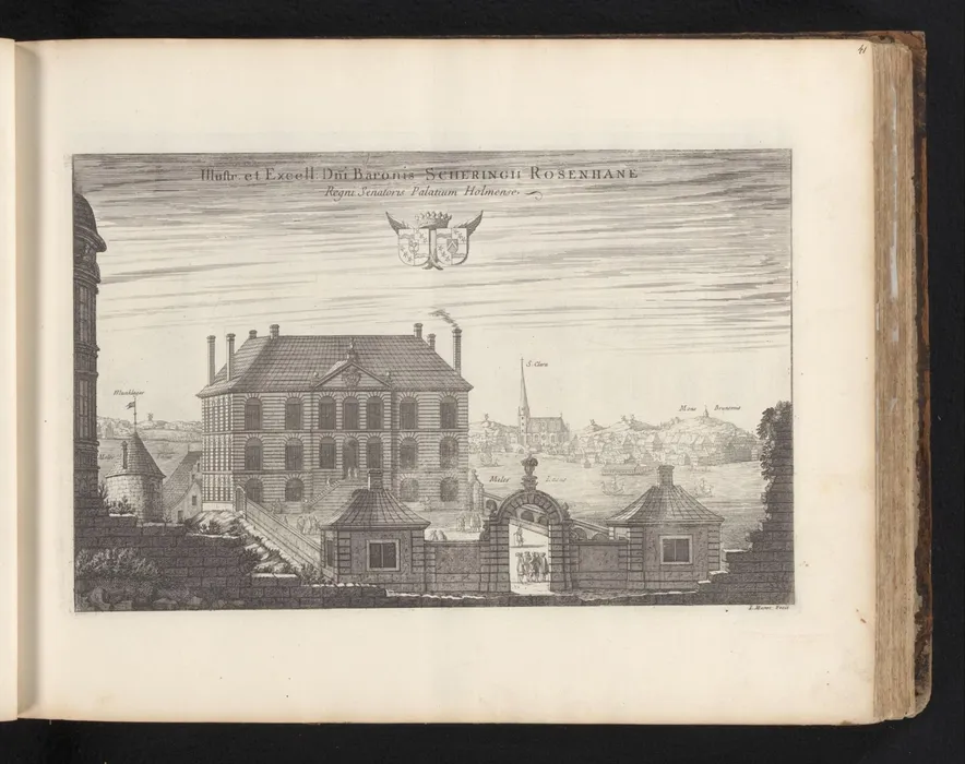 Paleis van Schering Rosenhane in Stockholm - Jean Marot