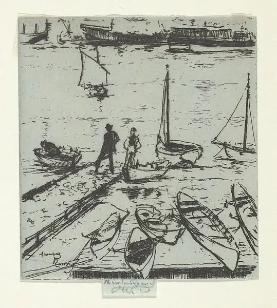 Pleasure Boats, Chelsea - Théodore Roussel