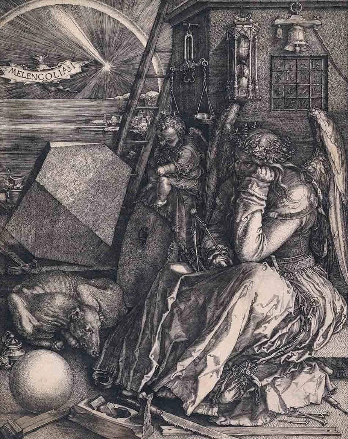 durer melencolia i engraving