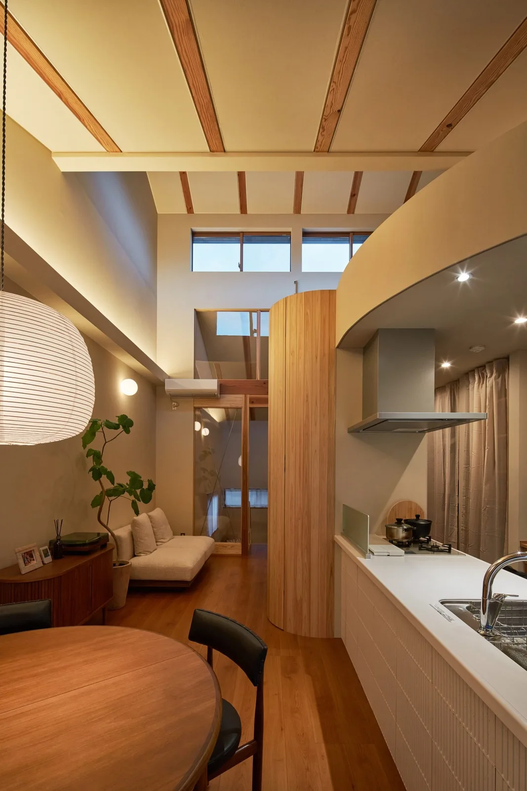 Interior of Sugi House in Kyoto
