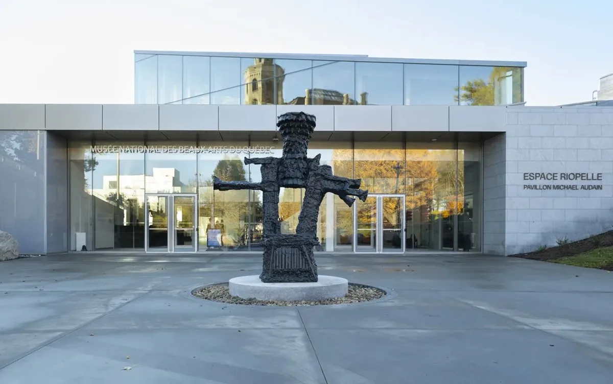 Outside pavilion